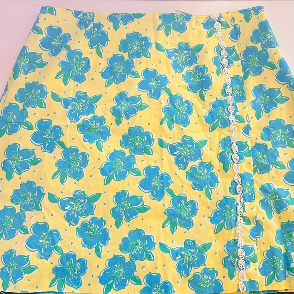VTG Lilly Pulitzer White Tag Mini Skirt